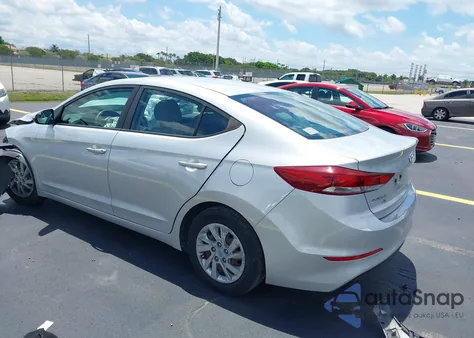 2018 Hyundai Elantra Se from USA, damaged, VIN KMHD74LF2JU614736